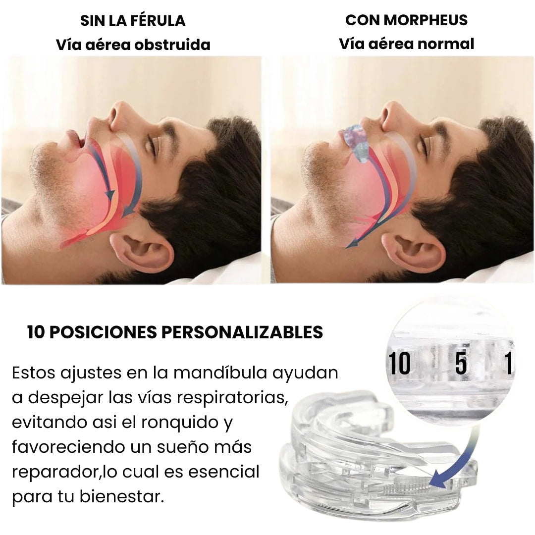 OFERTA 2X1 | Morpheus - Férula Bucal Antirronquidos