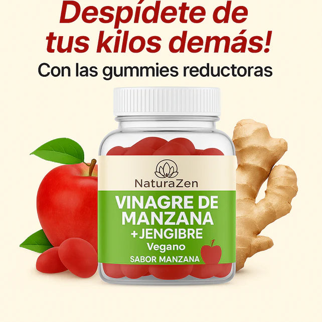 Gummies de Vinagre de Manzana – Apoyo Digestivo y Energía Natural